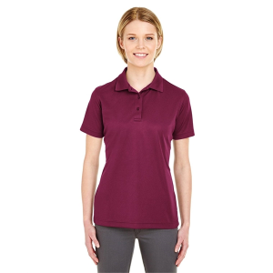 UltraClub Ladies' Cool & Dry Mesh Pique Polo