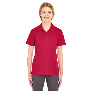 UltraClub Ladies' Cool & Dry Mesh Pique Polo