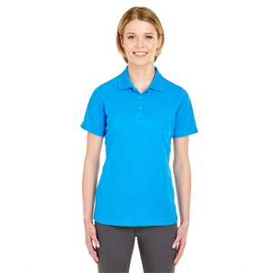 UltraClub Ladies' Cool & Dry Mesh Pique Polo