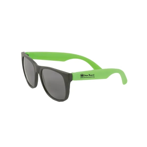 Two-Tone Matte Sunglasses