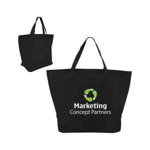 Two-Tone Heat Sealed Non-Woven Tote