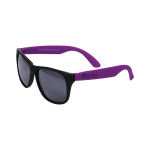 Two-Tone Matte Sunglasses